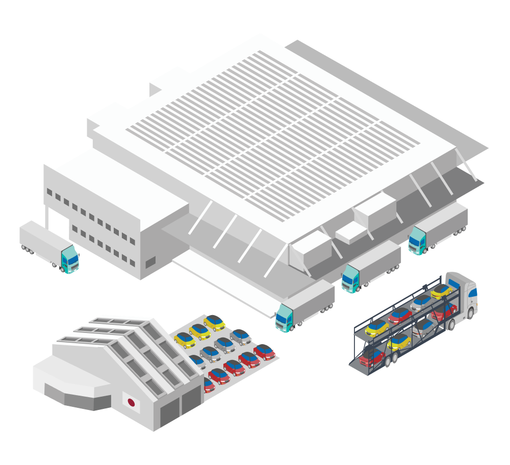 工場のイラスト