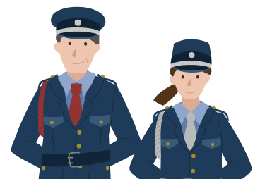 警備業のイラスト
