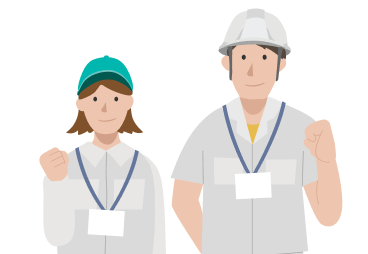 労働者派遣業のイラスト
